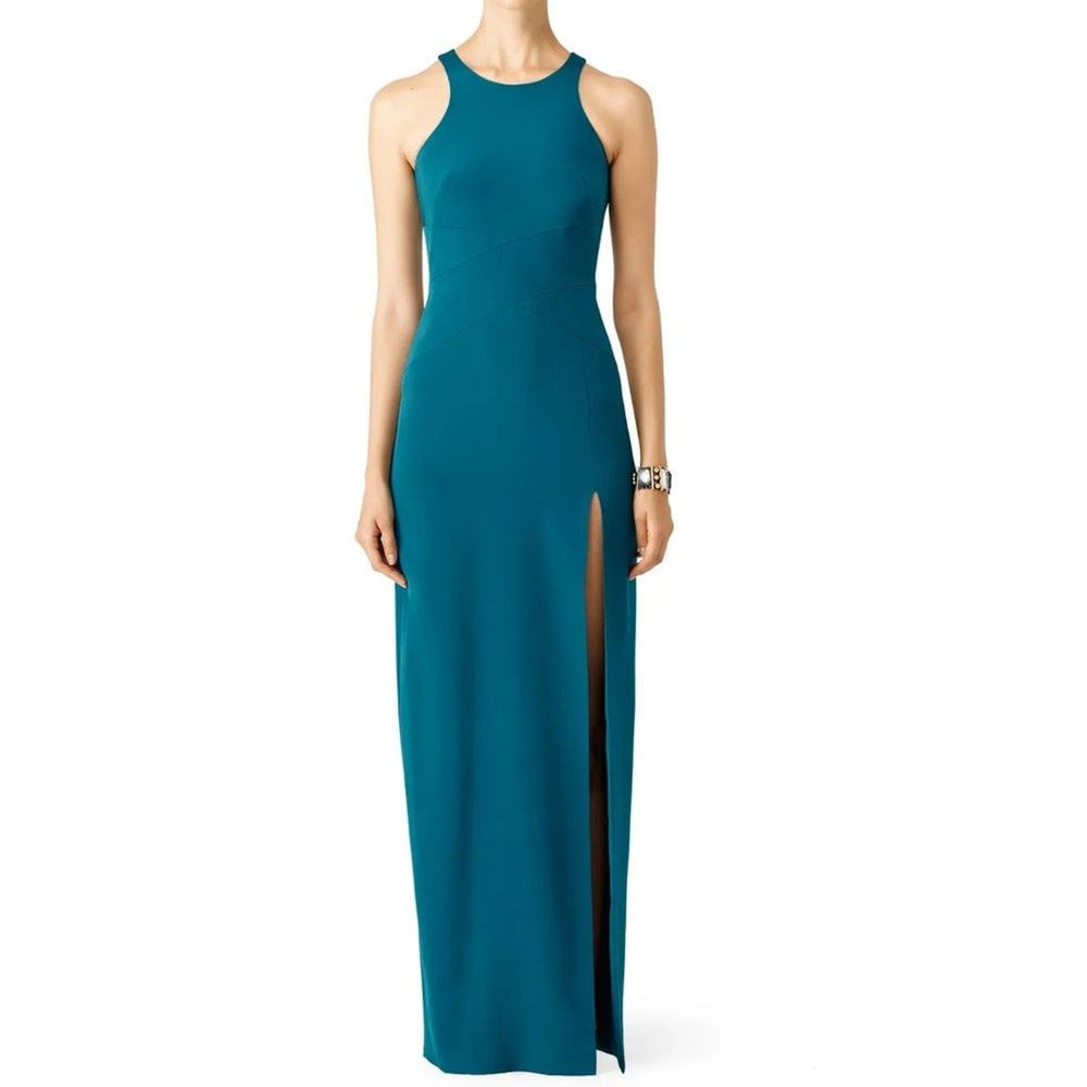 Gabriel Cadena Teal Ambrosia Gown Size 2